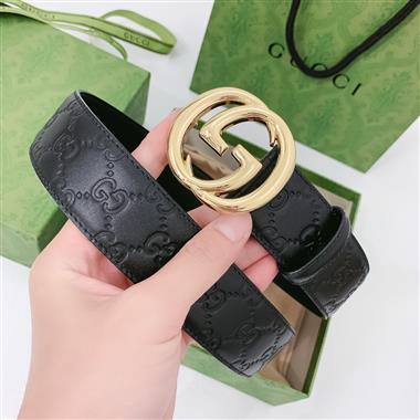 GUCCI   2026新款時尚皮帶  4.0CM