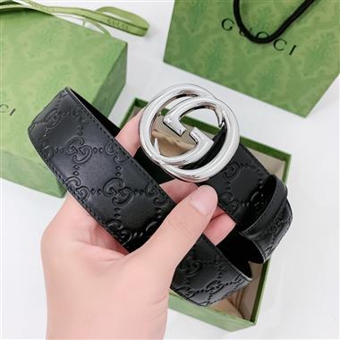 GUCCI   2026新款時尚皮帶  4.0CM
