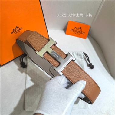 HERMES   2026新款時尚皮帶   3.8CM