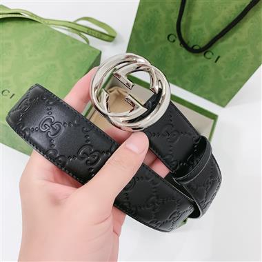 GUCCI   2026新款時尚皮帶  4.0CM