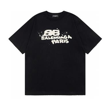 Balenciaga   2026夏季新款短袖T恤