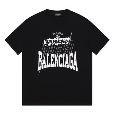 Balenciaga   2026夏季新款短袖T恤