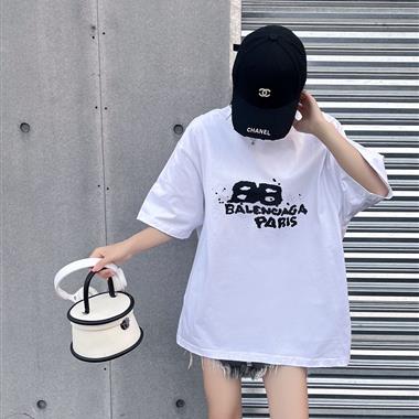 Balenciaga   2026夏季新款短袖T恤