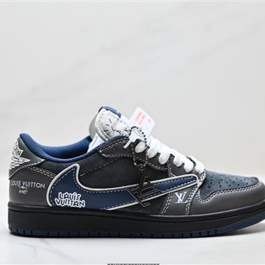 Nike Air Jordan 1 x Travis Scott AJ1倒勾 低幫文化籃球鞋
