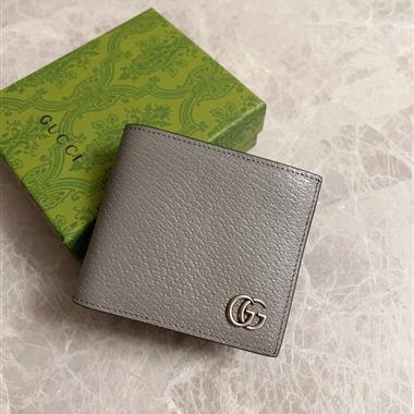 GUCCI  2026新款時尚皮夾錢包 尺寸：11x9x1.5CM