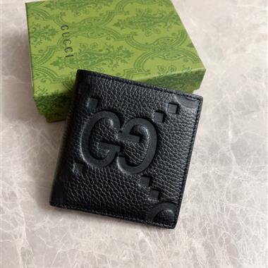 GUCCI  2026新款時尚皮夾錢包 尺寸：10*10CM