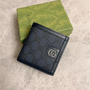 GUCCI  2026新款時尚皮夾錢包 尺寸：10*10CM