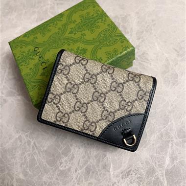 GUCCI  2026新款時尚皮夾錢負   尺寸：11x8.5x3CM