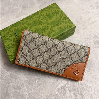 GUCCI  2026新款時尚皮夾錢負   尺寸：19*11CM