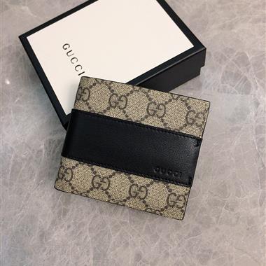 GUCCI  2026新款時尚皮夾錢包   尺寸：11*9CM