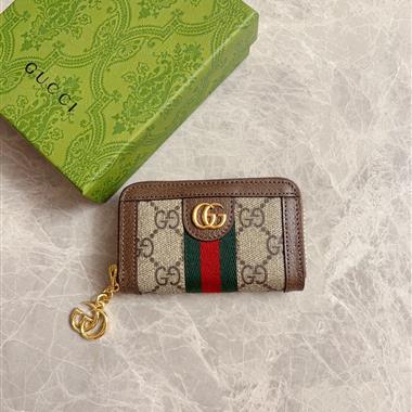 GUCCI  2026新款時尚皮夾錢包 尺寸：10.5*7*2.5CM
