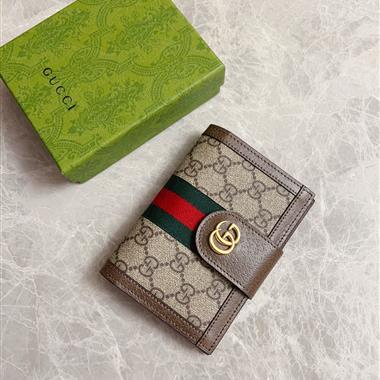 GUCCI  2026新款時尚皮夾錢包 尺寸：10.5*14.5CM