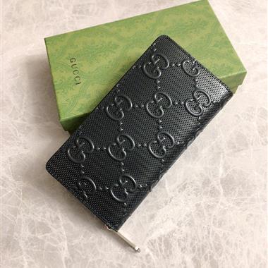GUCCI  2026新款時尚皮夾錢包 尺寸：19.5×10×2.5CM