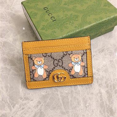 GUCCI  2026新款時尚皮夾錢包 尺寸：10*7CM