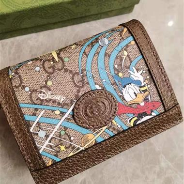 GUCCI  2026新款時尚皮夾錢包 尺寸：11-8.5-3CM