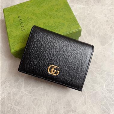 GUCCI  2026新款時尚皮夾包包   尺寸：11*9*3CM