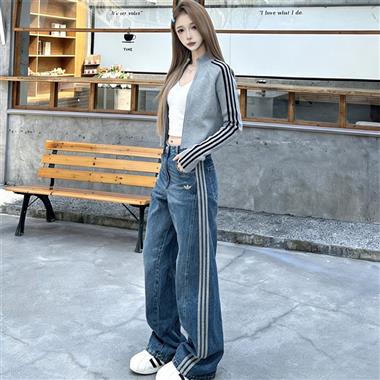 ADIDAS  2026夏季新款休閒牛仔褲
