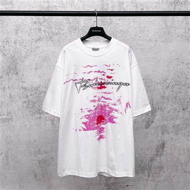 Balenciaga   2026夏季新款短袖T恤   尺寸偏大