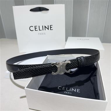 CELINE  2026新款時尚皮帶   2.5CM