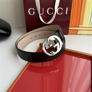 GUCCI  2026新款時尚皮帶   4.0CM