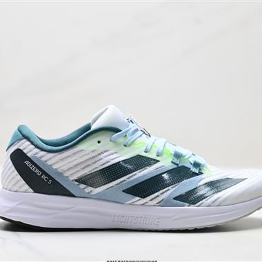 Adidas Adizero RC 4 織物減震耐磨輕便低幫 訓練跑步鞋