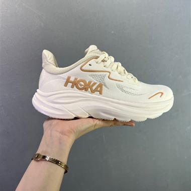 HOKA M CLIFTON 10 輕量低幫戶外越野跑鞋