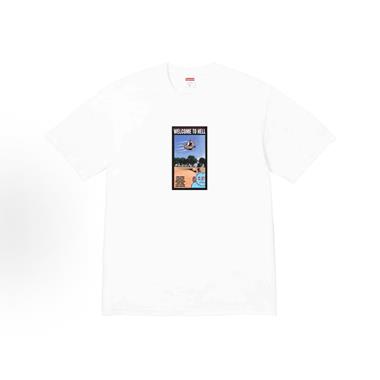 supreme  2026夏季新款短袖T恤  尺寸偏大