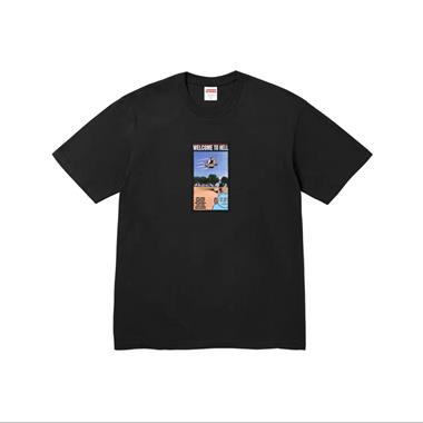supreme  2026夏季新款短袖T恤  尺寸偏大