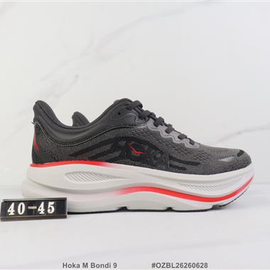 Hoka M Bondi 9 厚底減震跑步鞋