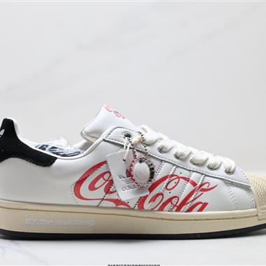 Coca Cola x Adidas Originals Superstar 貝殼頭系列 可口可樂聯名 防滑耐磨 低幫板鞋