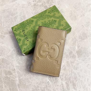 GUCCI   2026新款時尚皮夾錢包 尺寸：7.5x12CM