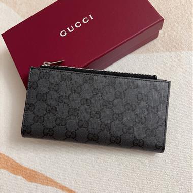 GUCCI   2026新款時尚皮夾錢包 尺寸：19*10CM