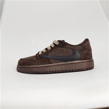 Nike Air Jordan 1 x Travis Scott AJ1倒勾 低幫文化籃球鞋