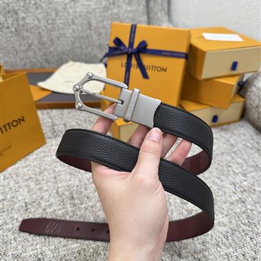 LOUIS VUITTON   2026新款時尚皮帶 3.0CM