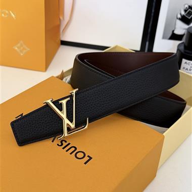 LOUIS VUITTON   2026新款時尚皮帶  3.5CM