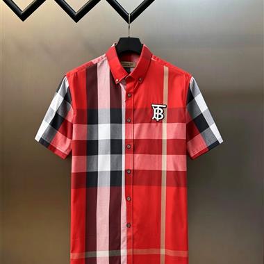 BURBERRY  2026夏季新款短袖襯衫