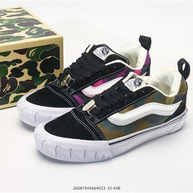 Bape x Vans Lx Knu Skool TB 聯名 低幫休閒滑板鞋