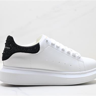 Alexander McQueen Sole Leather Sneakers低幫時裝厚底休閒運動小白鞋