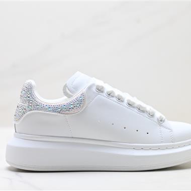 Alexander McQueen Sole Leather Sneakers低幫時裝厚底休閒運動小白鞋