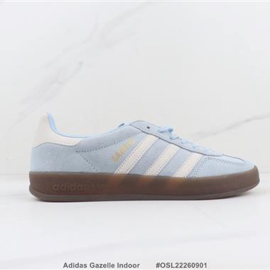Adidas Gazelle Indoor 三葉草低幫休閒鞋
