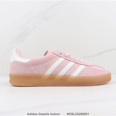 Adidas Gazelle Indoor 三葉草低幫休閒鞋