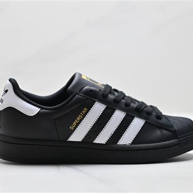 Adidas Originals Superstar貝殼頭系列 三葉草低幫經典百搭休閒運動板鞋