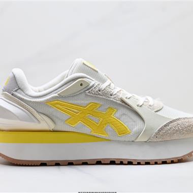 Onitsuka Tiger鬼塚虎 Moage Co 時尚厚底 低幫 休閒城市通勤 跑步鞋