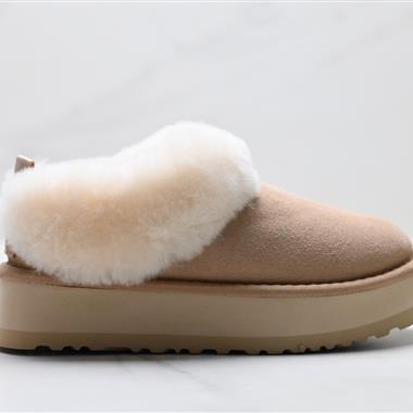 UGG CLASSIC MINI PLATFORM 麂皮 中筒保暖雪地靴