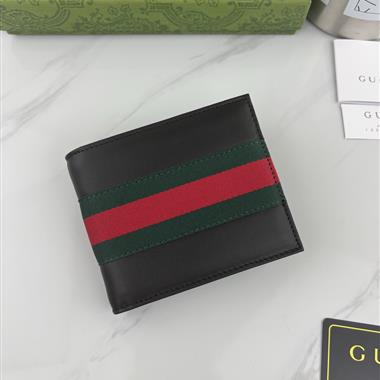 GUCCI  2026新款時尚皮夾 尺寸：11*9*1.5CM