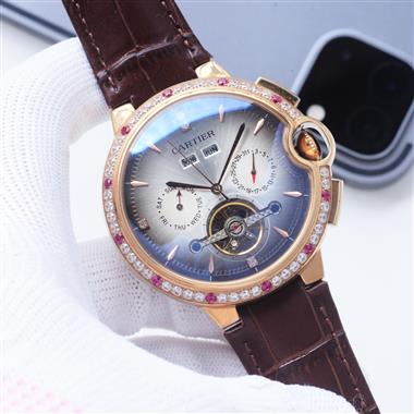 Cartier    2026新款時尚休閒手錶    尺寸：44MM