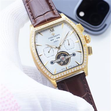 PATEK PHILIPPE   2026新款時尚休閒手錶    尺寸：42MM
