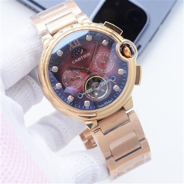 Cartier    2026新款時尚休閒手錶    尺寸：44MM