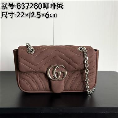 GUCCI   2026新款女生時尚包包   尺寸：22*12.5*6CM