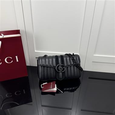 GUCCI   2026新款女生時尚包包   尺寸：26*15*7CM